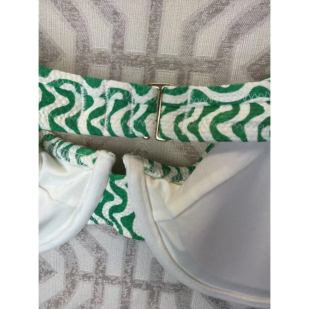 Old Navy‎ Textured Underwire Balconette Swim Top size XL NWT